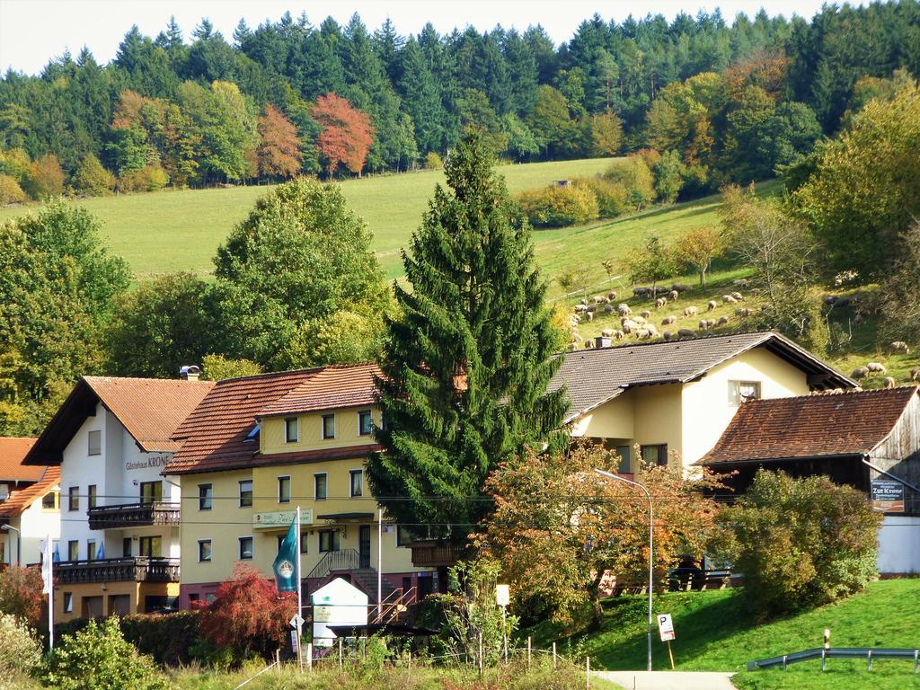Hotel Gasthof Zur Krone Oberzent Exterior photo